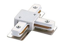 Коннектор для шинопровода T-образный Volpe UBX-Q121 K31 Однофазный Белый IP20 картинка 